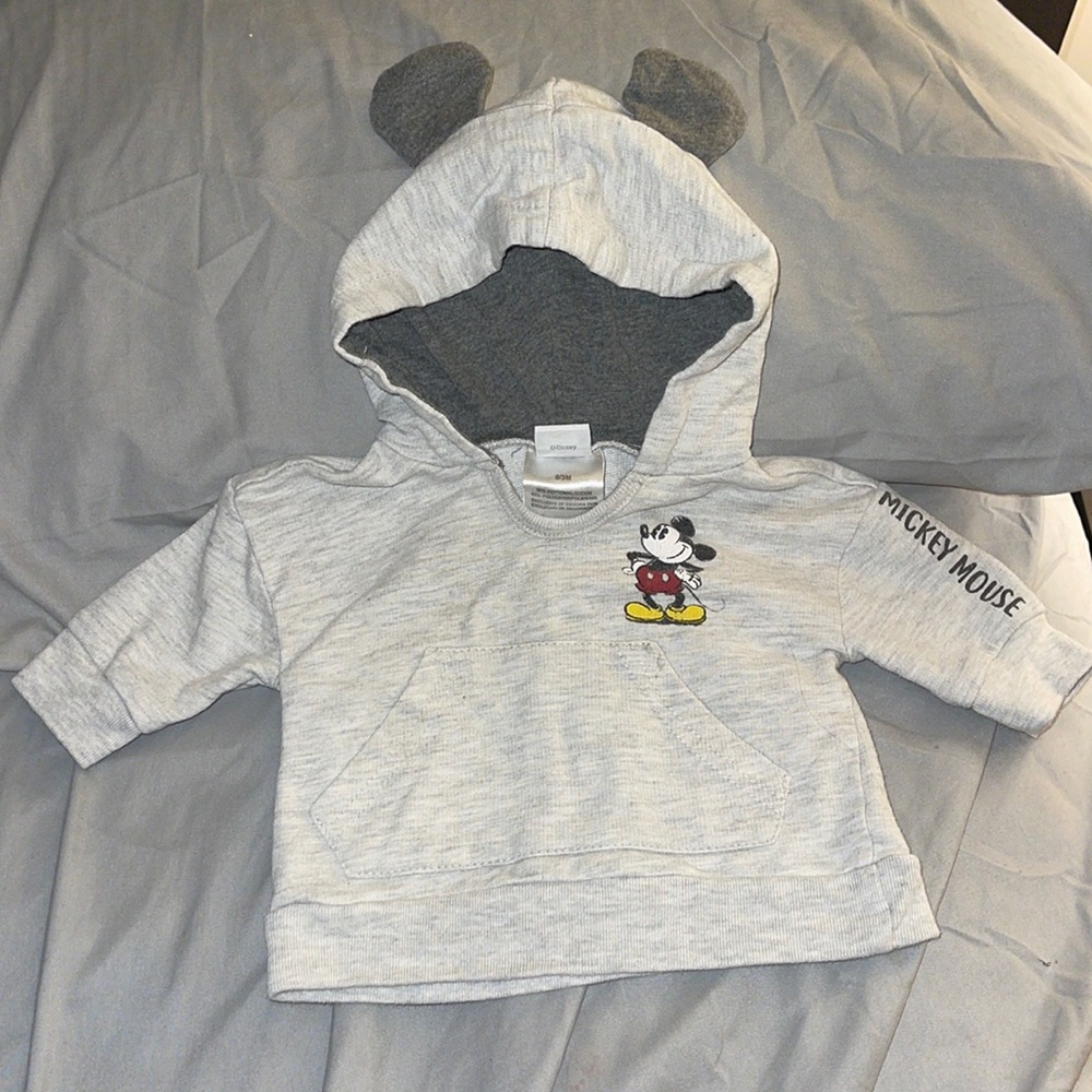 Mickey Mouse jacket with ears on hood
